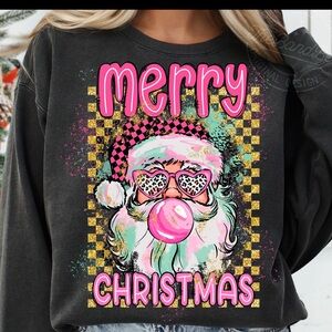 Merry Christmas Graphic Sweatshirt